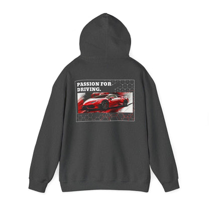 Red Lamborghini Huracan Hooded Sweatshirt | LH - UH001 - Petrosexuals