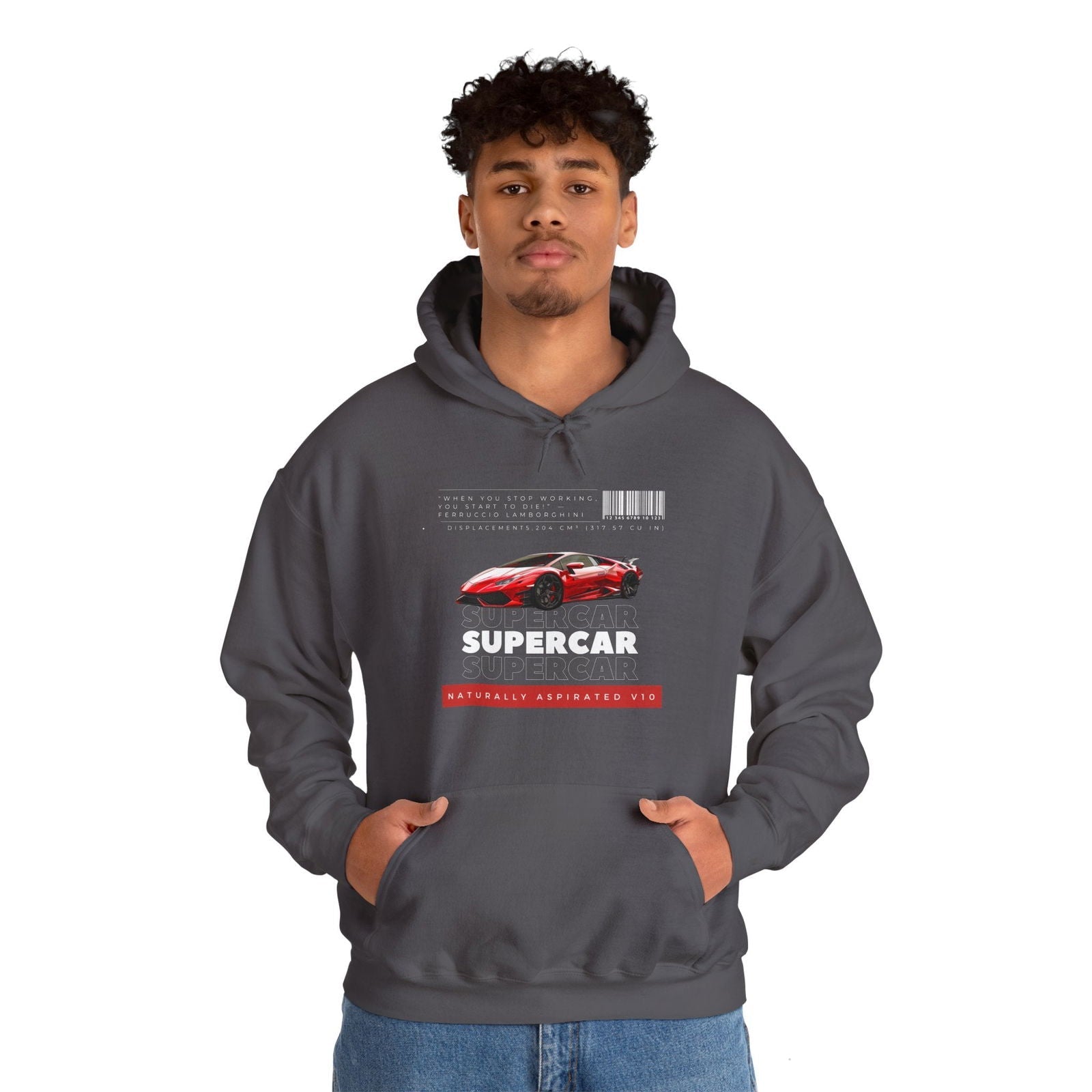 Red Lamborghini Huracan Hoodie | LH - UH002 - Petrosexuals