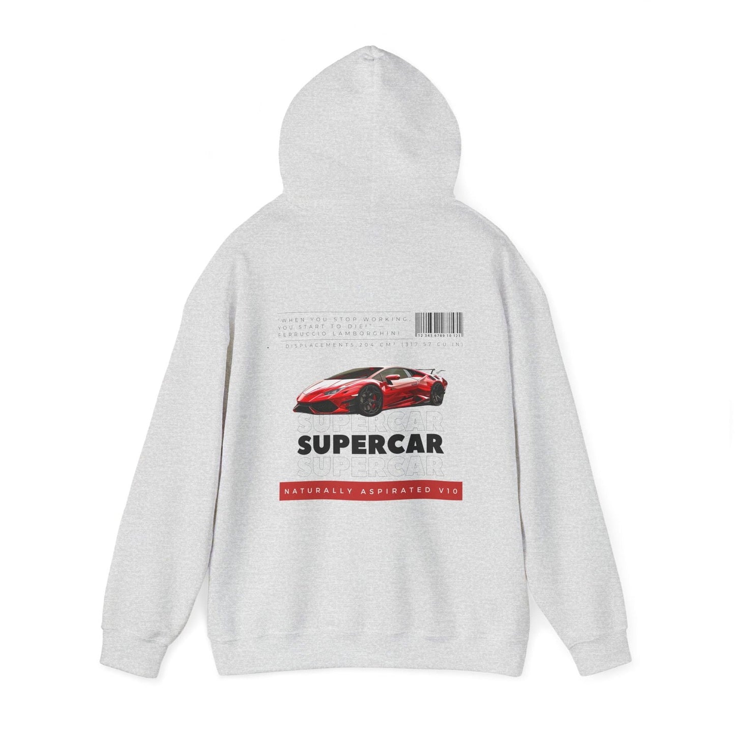 Red Lamborghini Huracan Hoodie | LH - UH002 - Petrosexuals