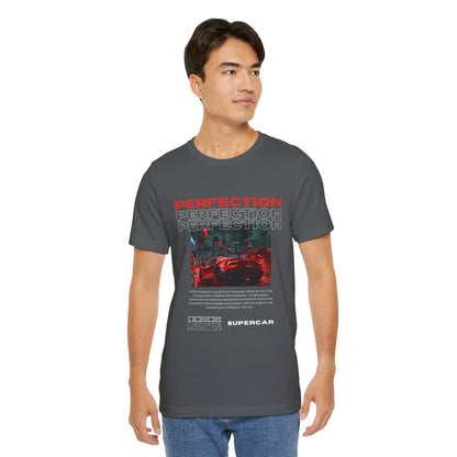 Red Lamborghini Huracan Print T-Shirt - Petrosexuals