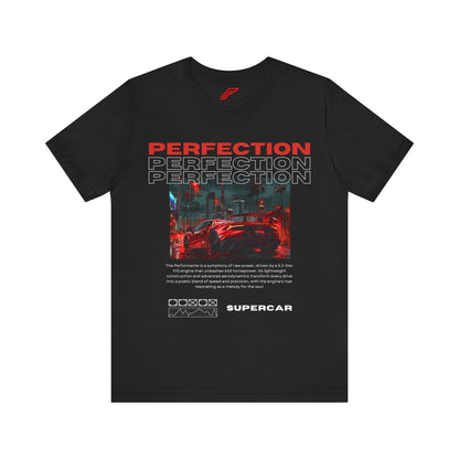 Red Lamborghini Huracan Print T-Shirt - Petrosexuals