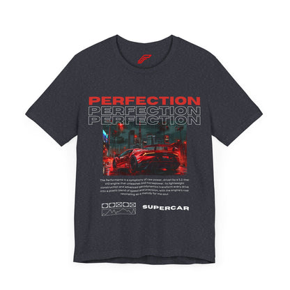 Red Lamborghini Huracan Print T-Shirt - Petrosexuals