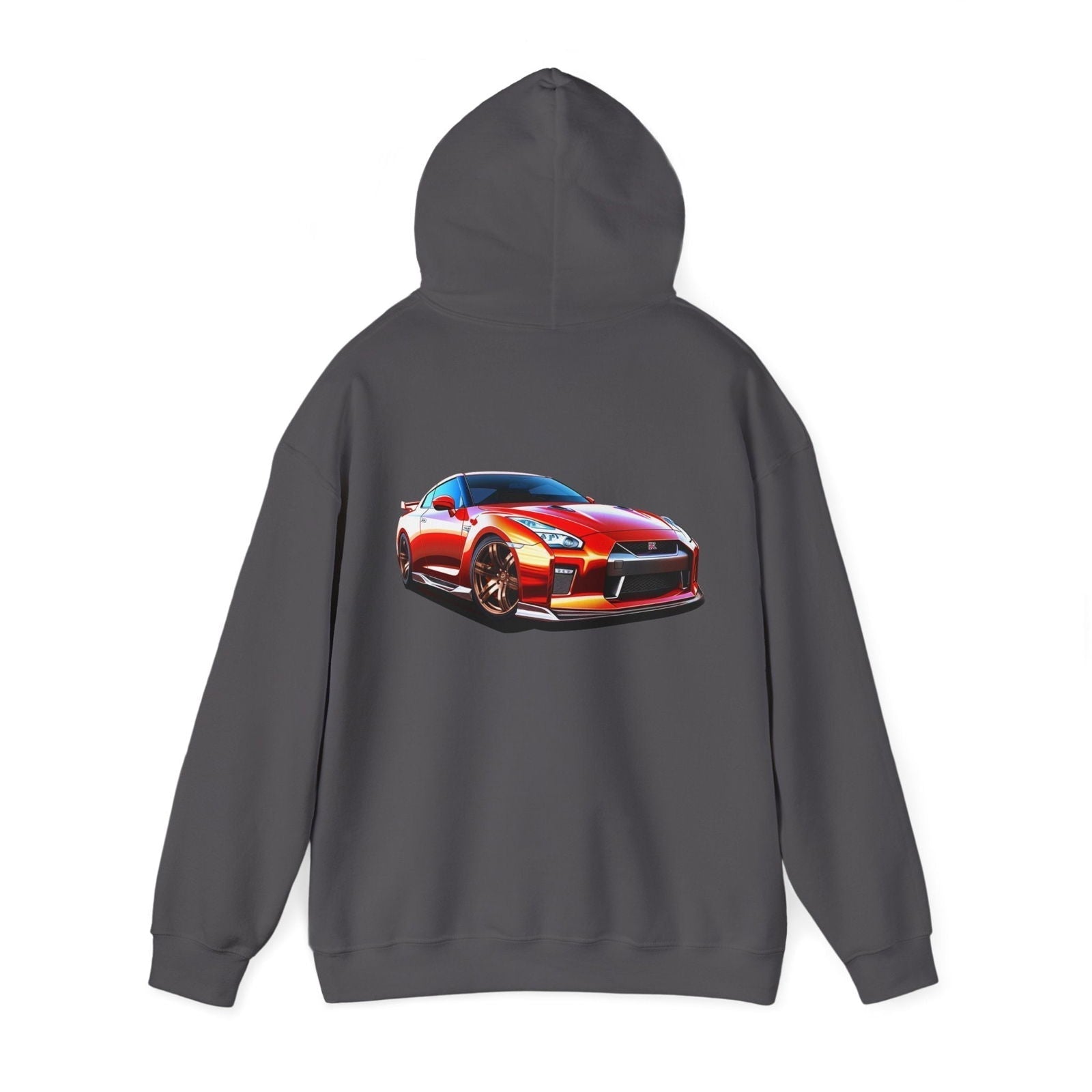 Red Nissan R35 GTR Unisex Hoodie - GTR Hooded Sweatshirt | NGTR35 - UH007 - Petrosexuals