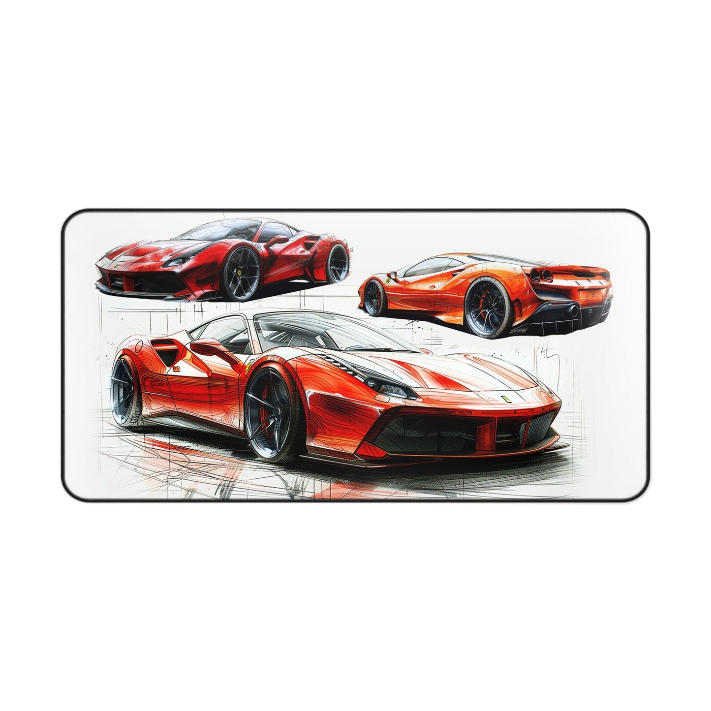 Supercar Desk Mat - Petrosexuals