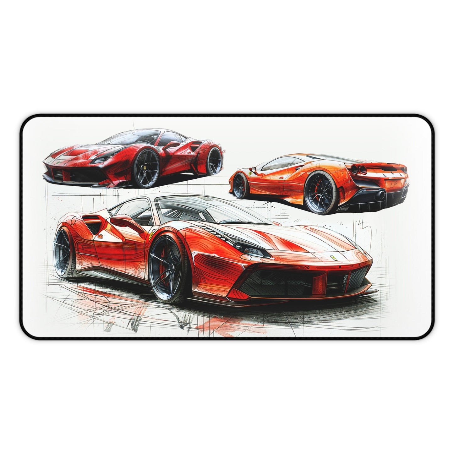 Supercar Desk Mat - Petrosexuals