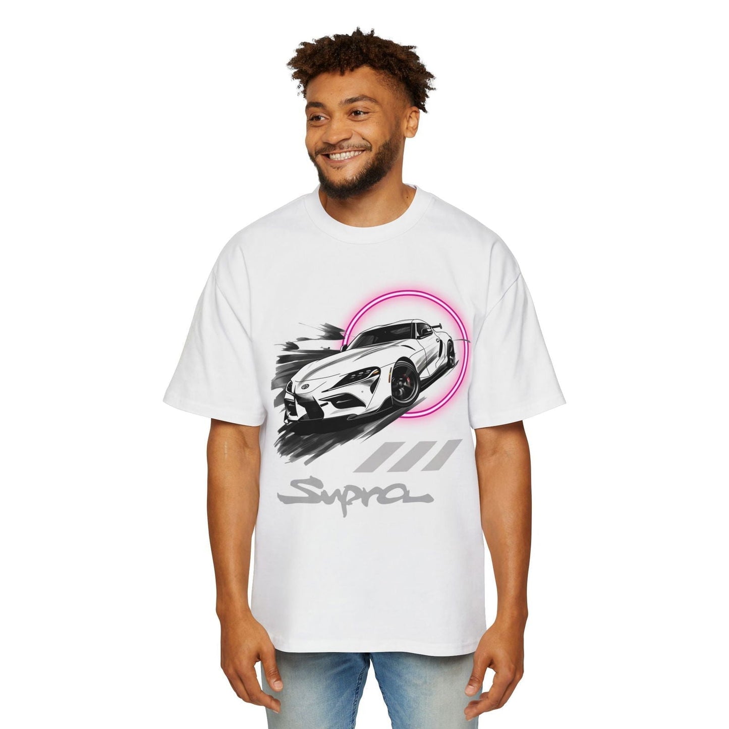 Toyota SUPRA MK 5 Oversized T-Shirt - Oversized Tee for JDM Car Fans - TSMK5 - OM003 - Petrosexuals