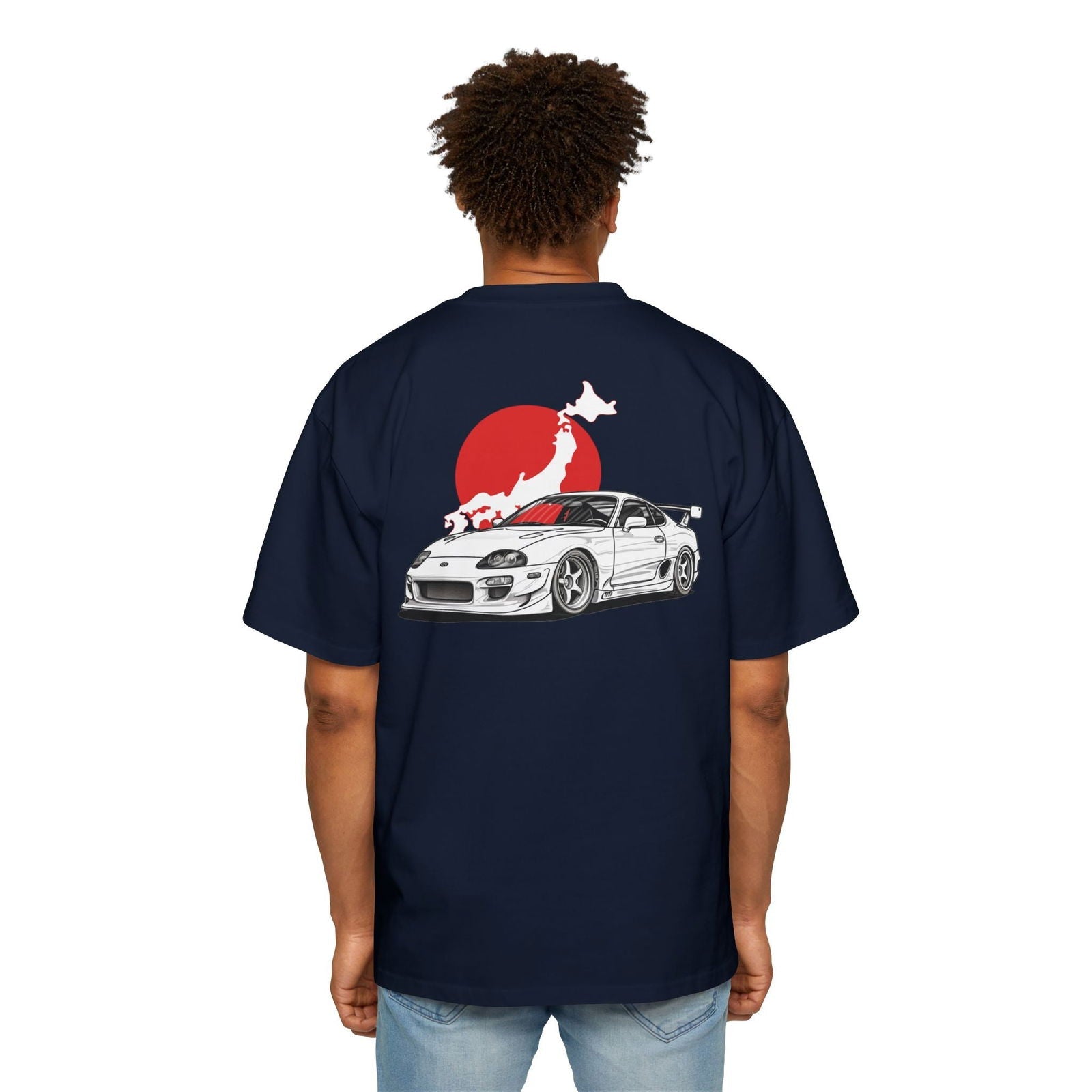 Toyota Supra MK4 Oversized T-Shirt – Premium JDM Car Apparel for Enthusiasts - TSMK4 - OM001 - Petrosexuals