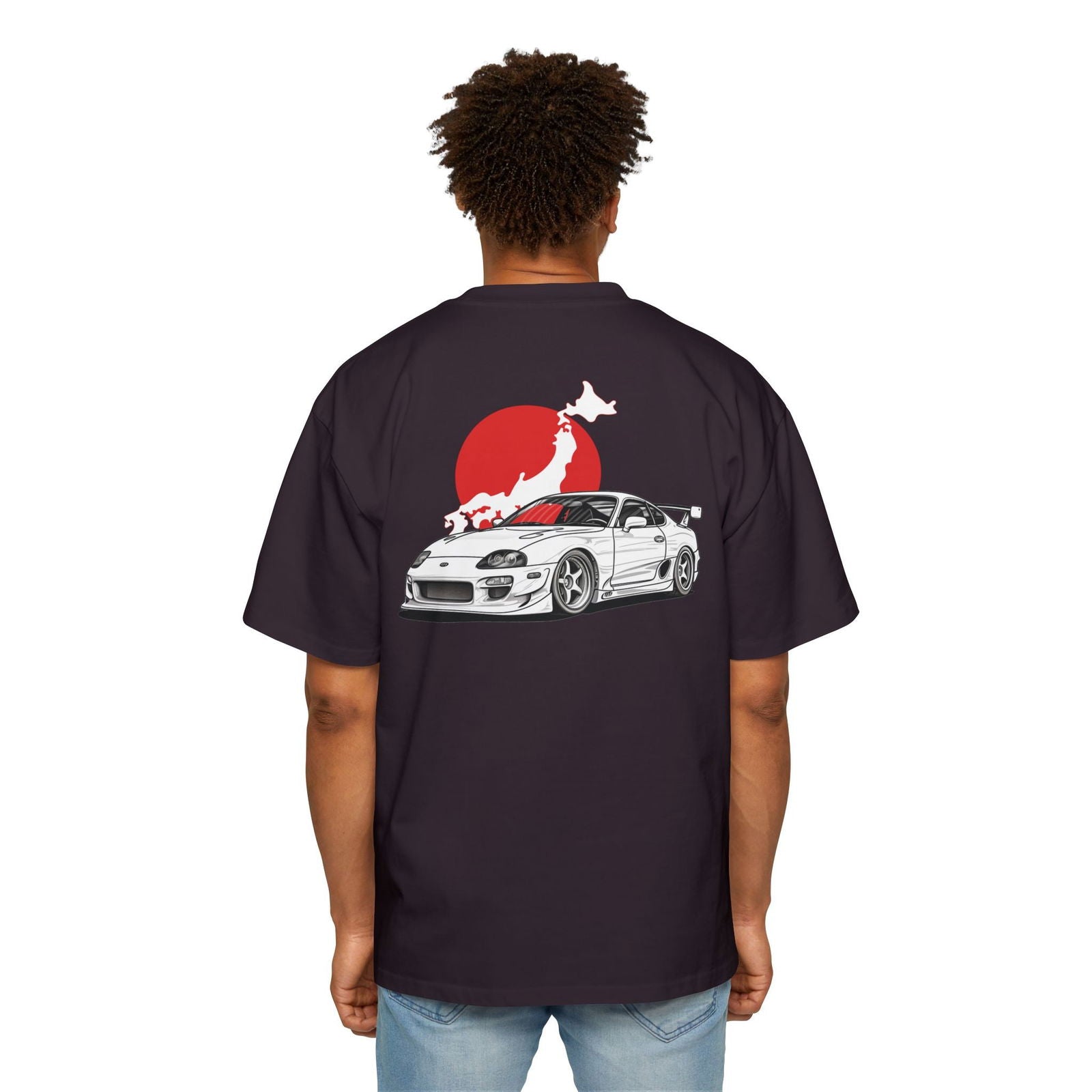 Toyota Supra MK4 Oversized T-Shirt – Premium JDM Car Apparel for Enthusiasts - TSMK4 - OM001 - Petrosexuals