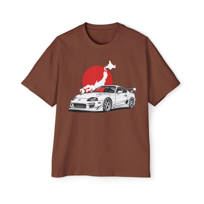 Toyota Supra MK4 Oversized T-Shirt – Premium JDM Car Apparel for Enthusiasts - TSMK4 - OM001 - Petrosexuals