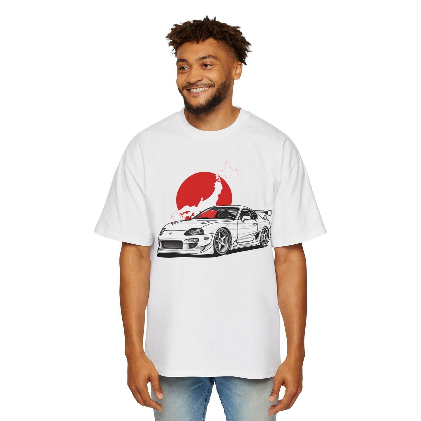 Toyota Supra MK4 Oversized T-Shirt – Premium JDM Car Apparel for Enthusiasts - TSMK4 - OM001 - Petrosexuals