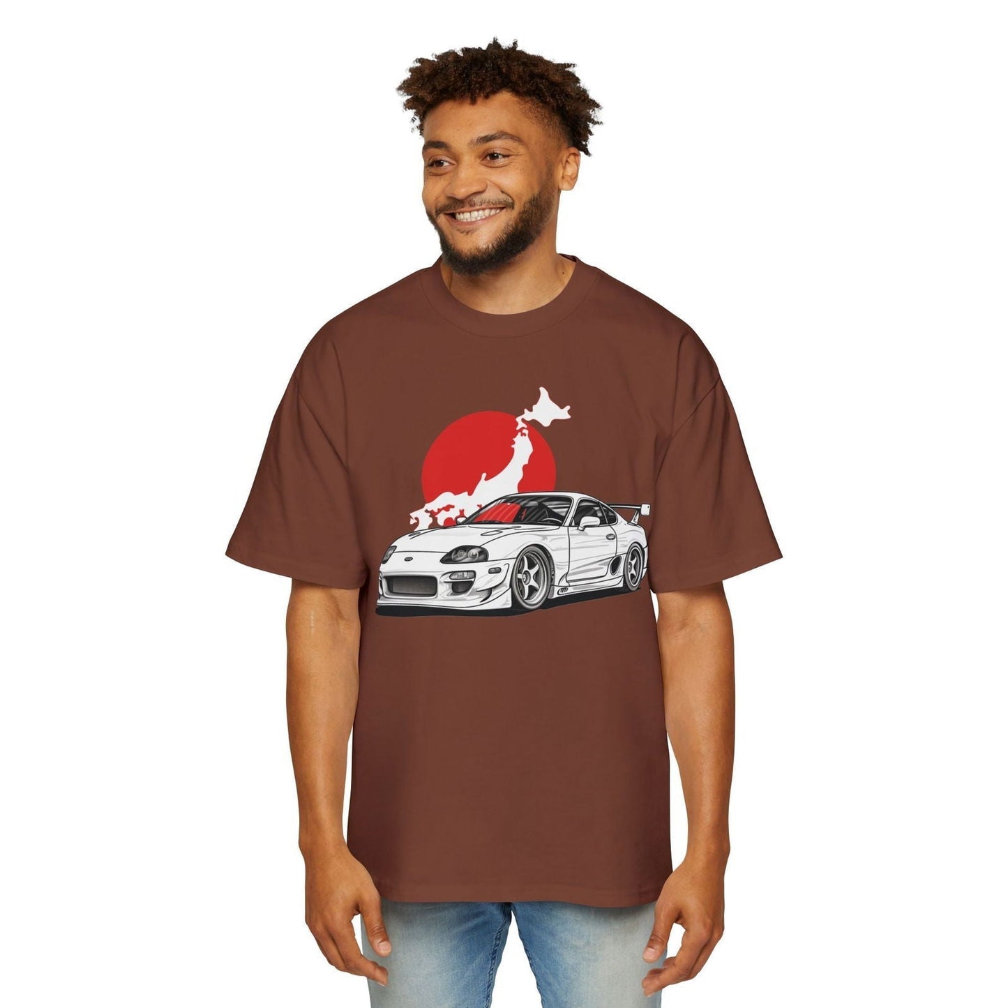 Toyota Supra MK4 Oversized T-Shirt – Premium JDM Car Apparel for Enthusiasts - TSMK4 - OM001 - Petrosexuals