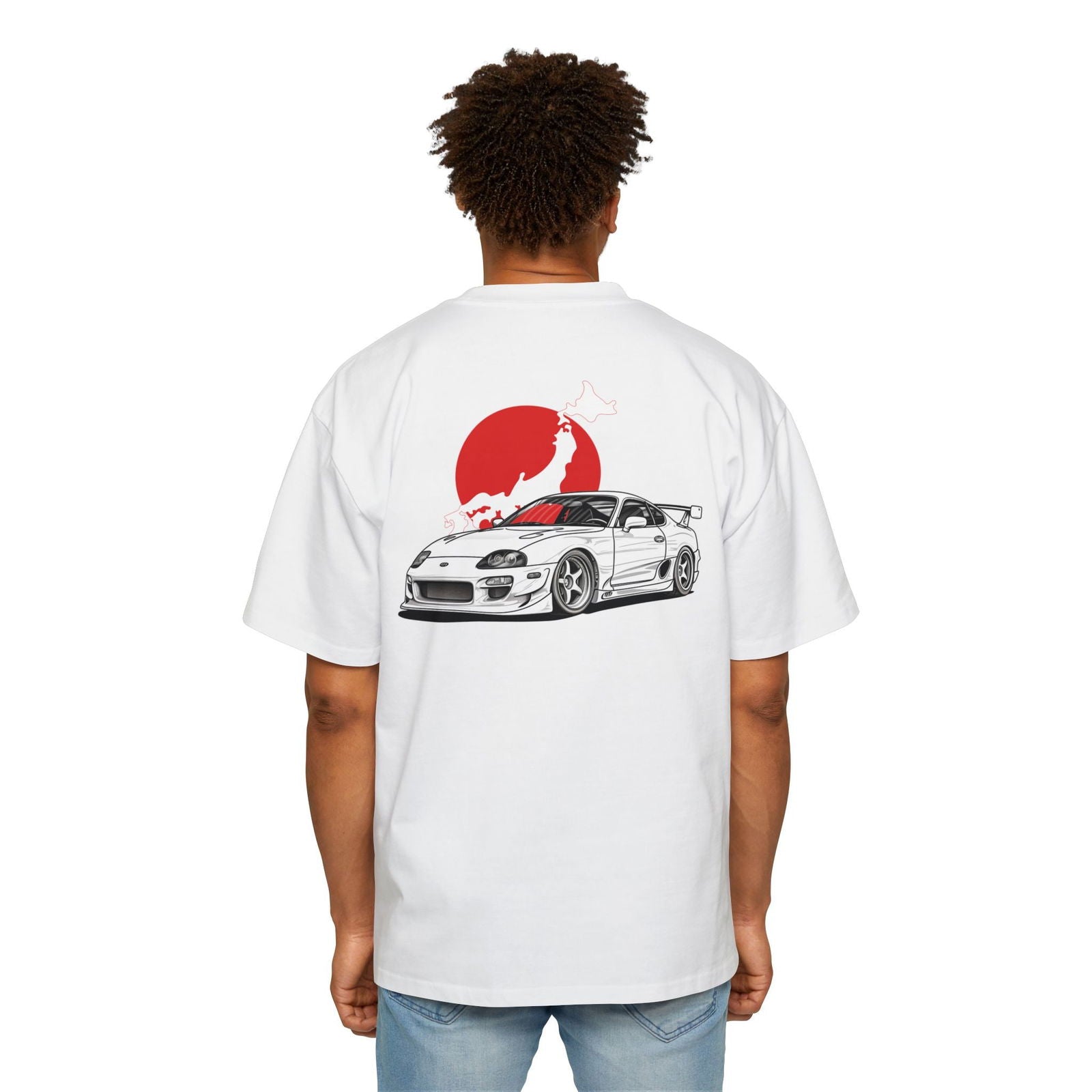 Toyota Supra MK4 Oversized T-Shirt – Premium JDM Car Apparel for Enthusiasts - TSMK4 - OM001 - Petrosexuals