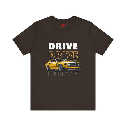 Vintage Ford Mustang Boss 302 Jersey Short Sleeve Tee - Petrosexuals