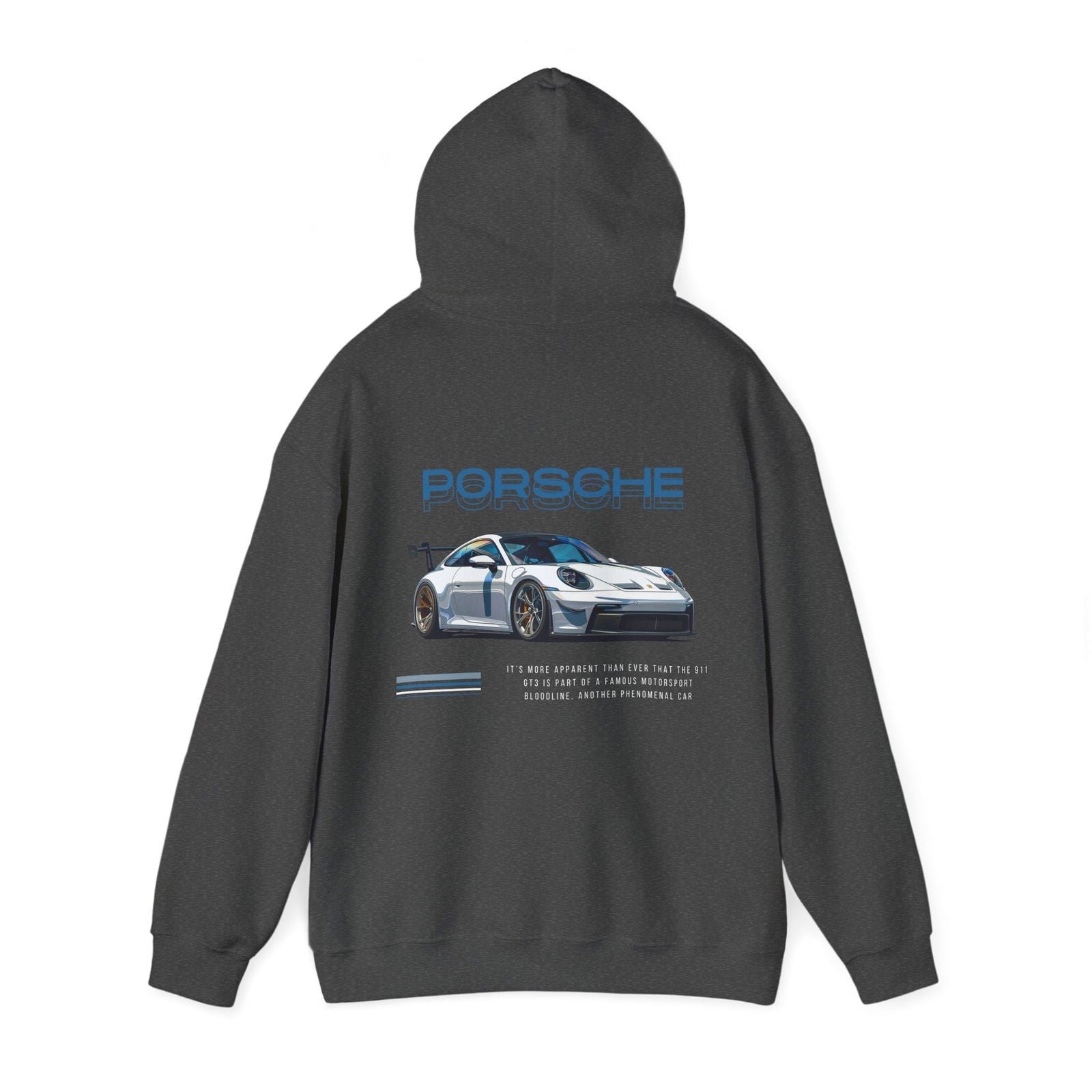 White 992 Porsche 911 GT3 RS Hoodie | P992GT3 - UH006 - Petrosexuals