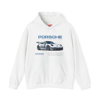 White 992 Porsche 911 GT3 RS Hoodie | P992GT3 - UH006 - Petrosexuals