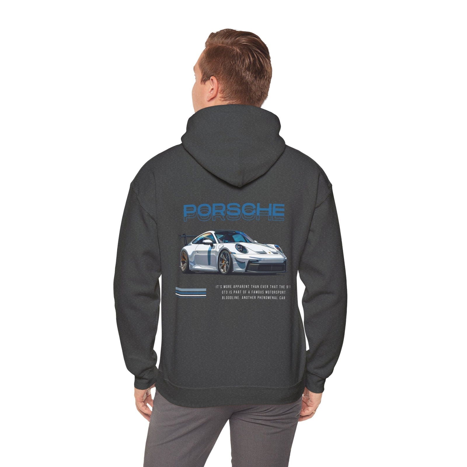 White 992 Porsche 911 GT3 RS Hoodie | P992GT3 - UH006 - Petrosexuals