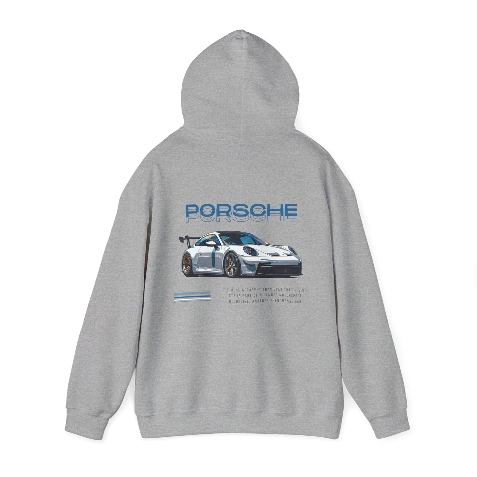 White 992 Porsche 911 GT3 RS Hoodie | P992GT3 - UH006 - Petrosexuals