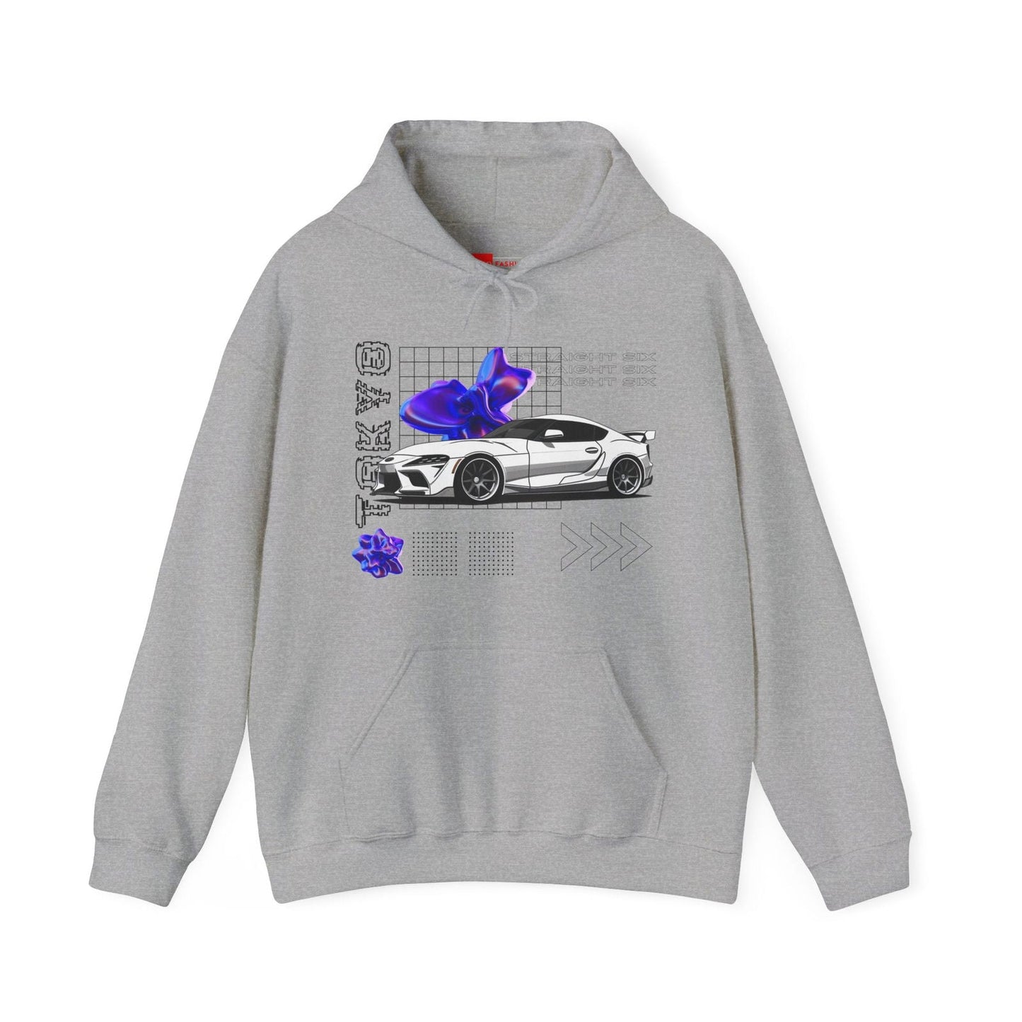 White Toyota Supra MK5 Hoodie | TSMK5 - UH002 - Petrosexuals