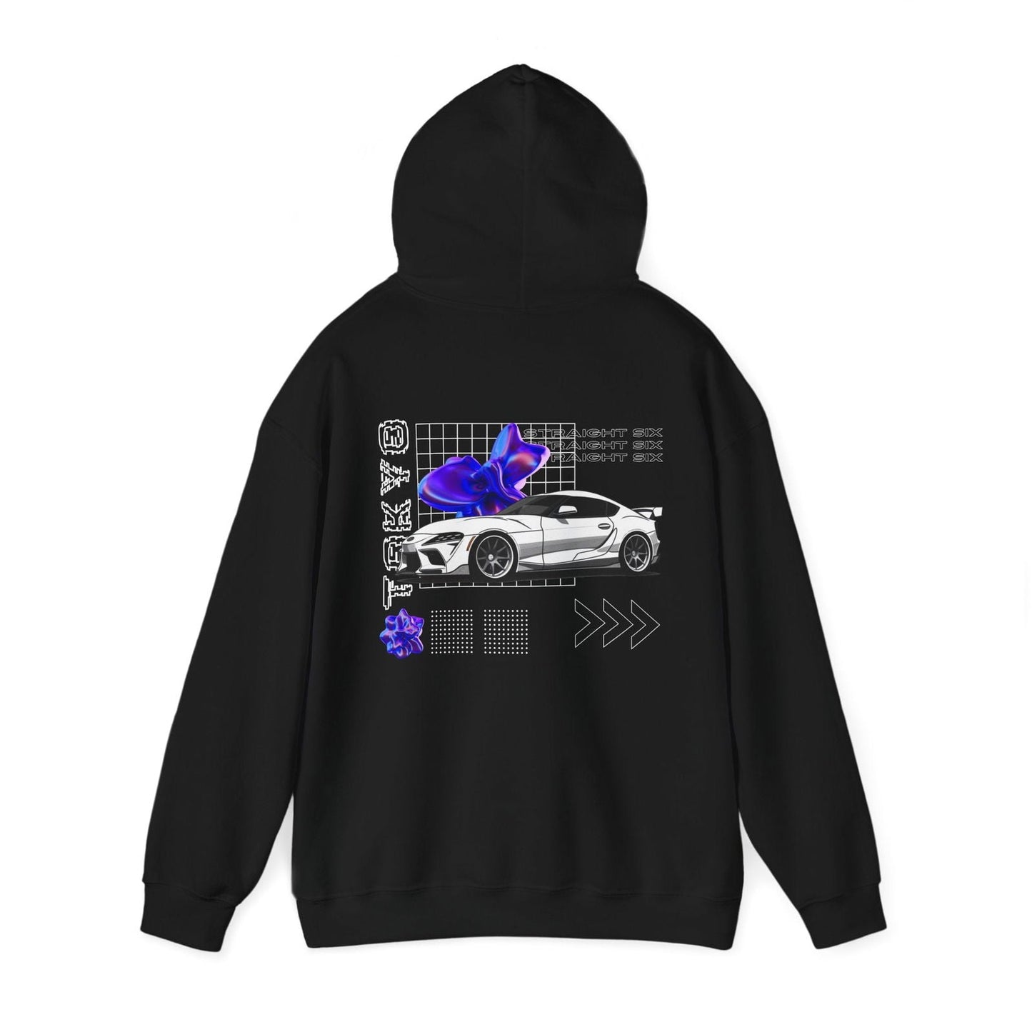 White Toyota Supra MK5 Hoodie | TSMK5 - UH002 - Petrosexuals