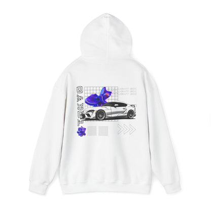 White Toyota Supra MK5 Hoodie | TSMK5 - UH002 - Petrosexuals