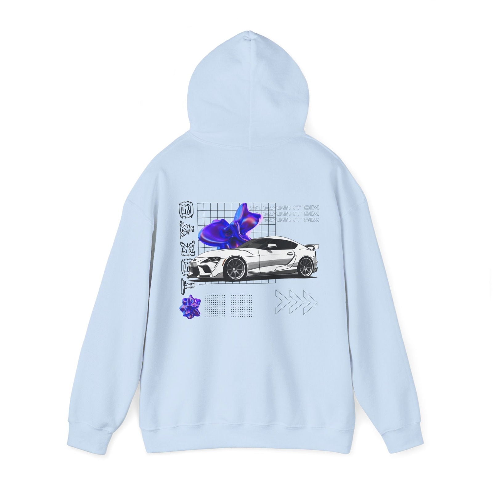 White Toyota Supra MK5 Hoodie | TSMK5 - UH002 - Petrosexuals