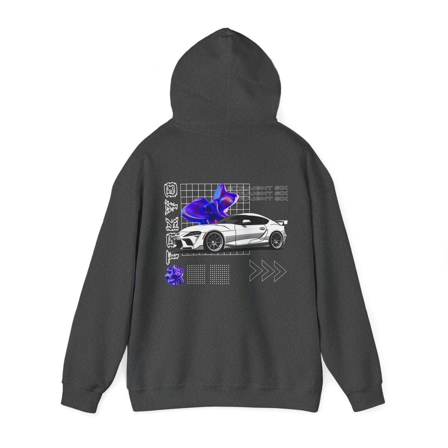 White Toyota Supra MK5 Hoodie | TSMK5 - UH002 - Petrosexuals